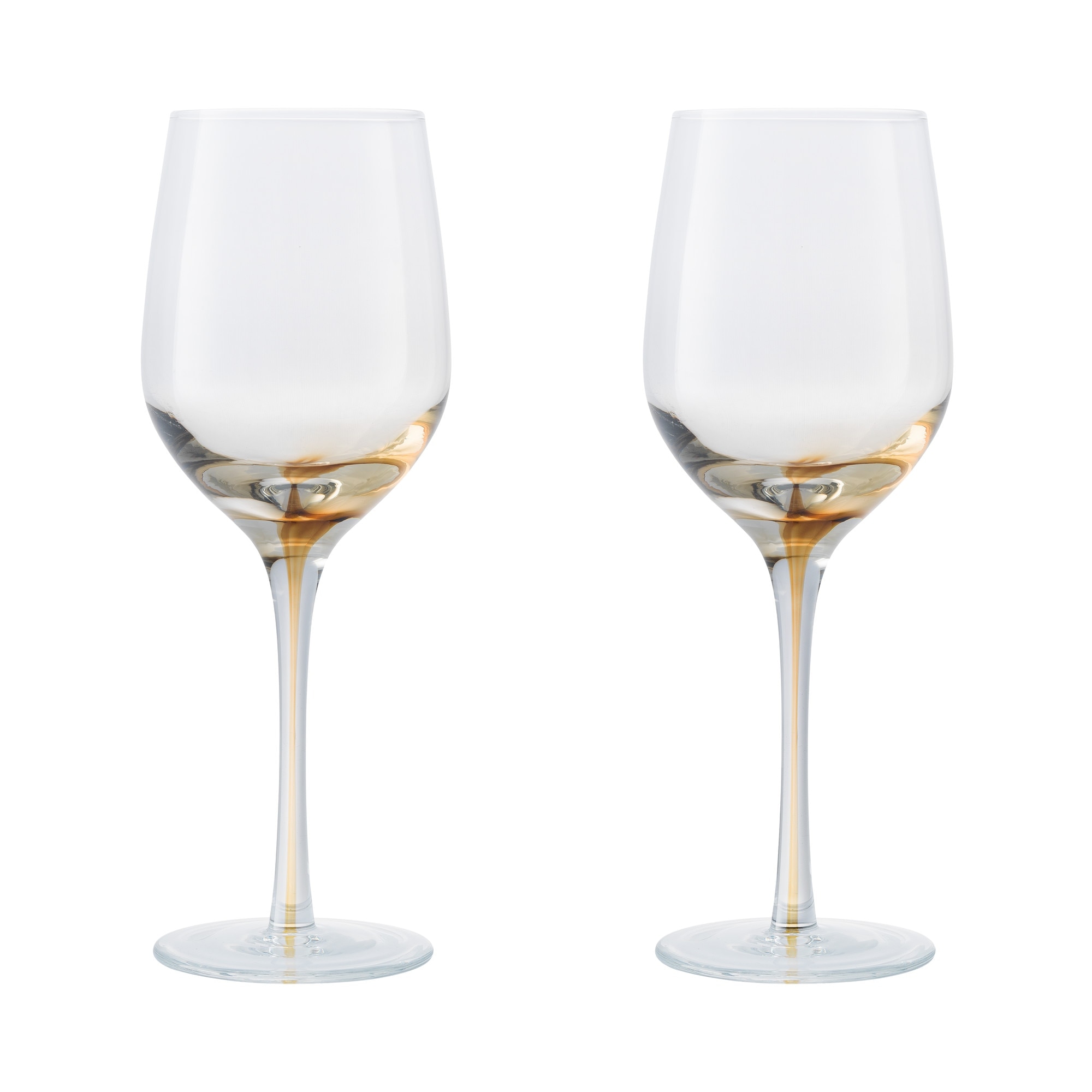 Denby Colours White Wine Glasses (Yellow) Set Of 2